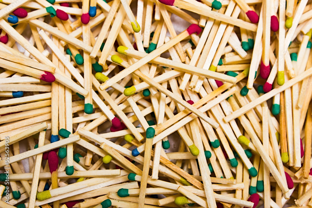 background of wooden matches background of wooden matches