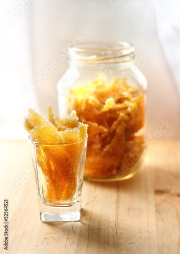Caramelized stem ginger