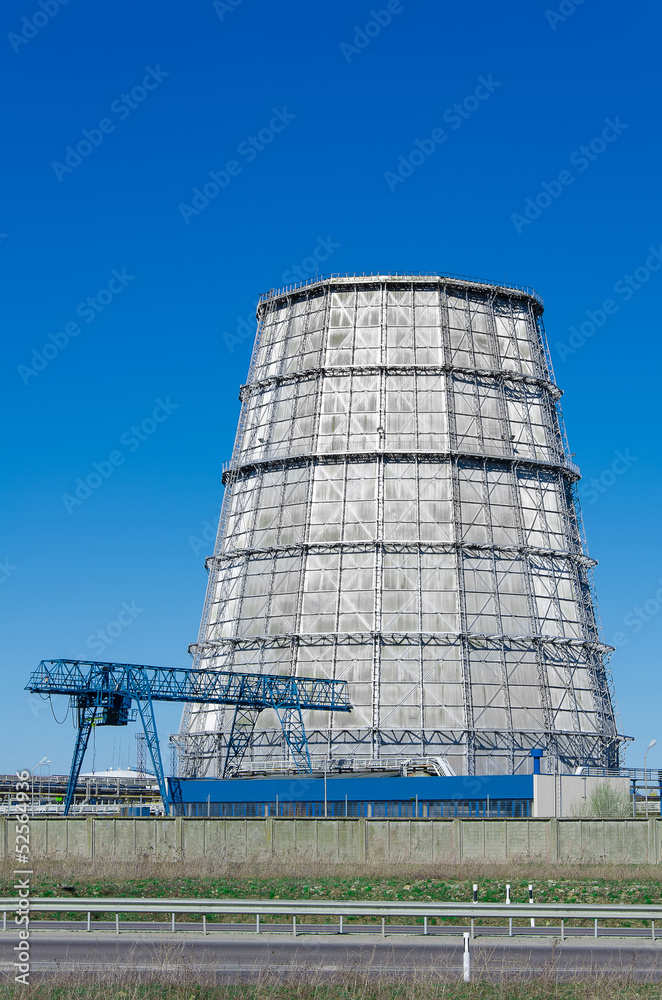 Thermal power plant cooling tower