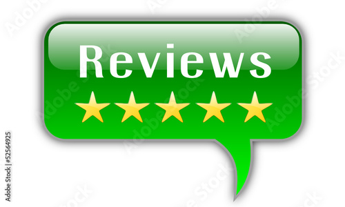 Reviews button with stars