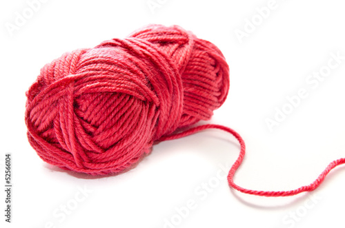 red yarn