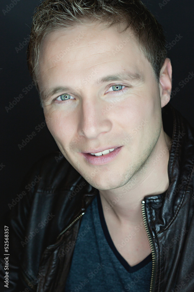 Portrait of a bautiful young man
