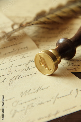 Wallpaper Mural alter brief Torontodigital.ca