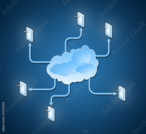 PDA computer network of communication technology