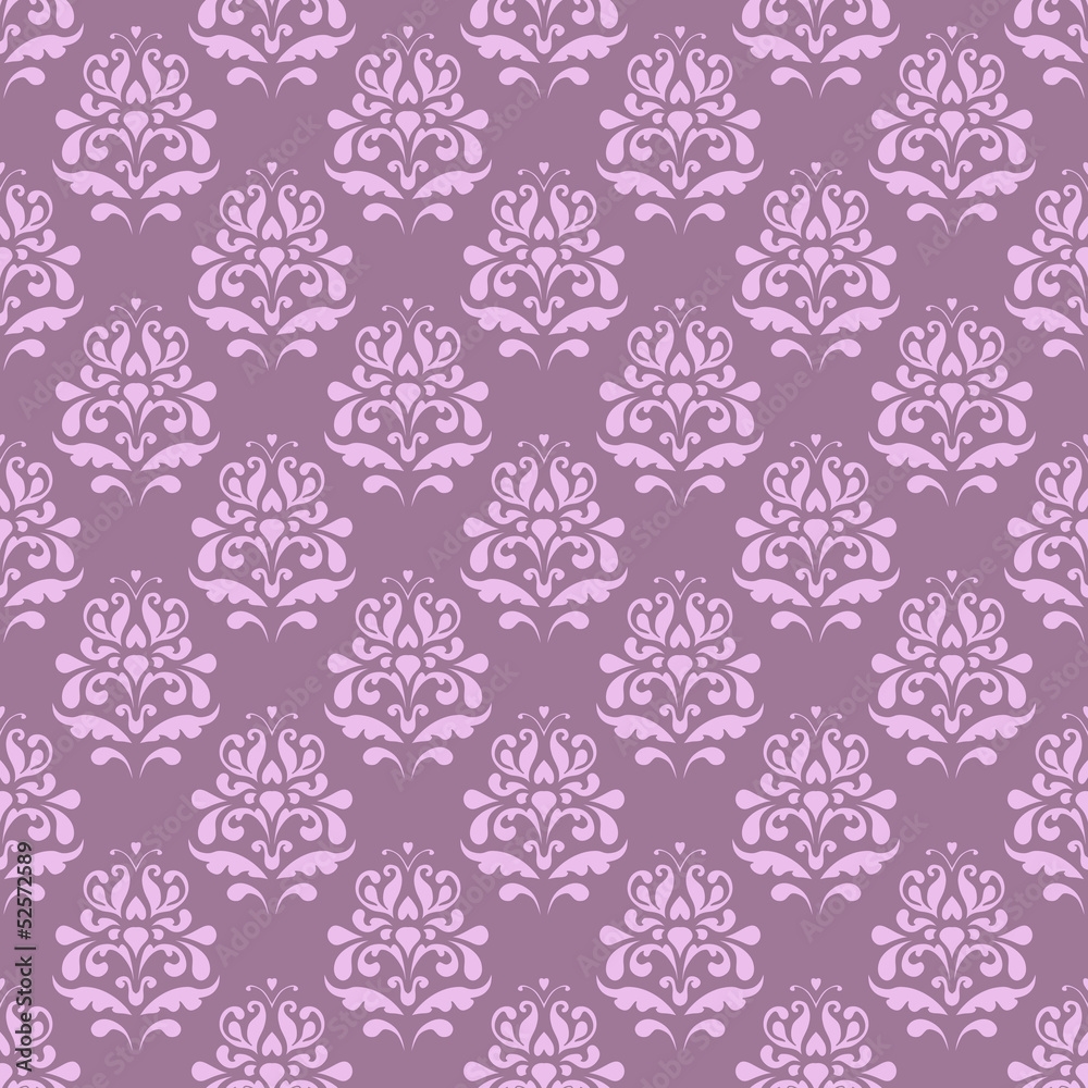 Seamless pattern with decorative flowers - irises. Seamless pattern with decorative flowers - irises.