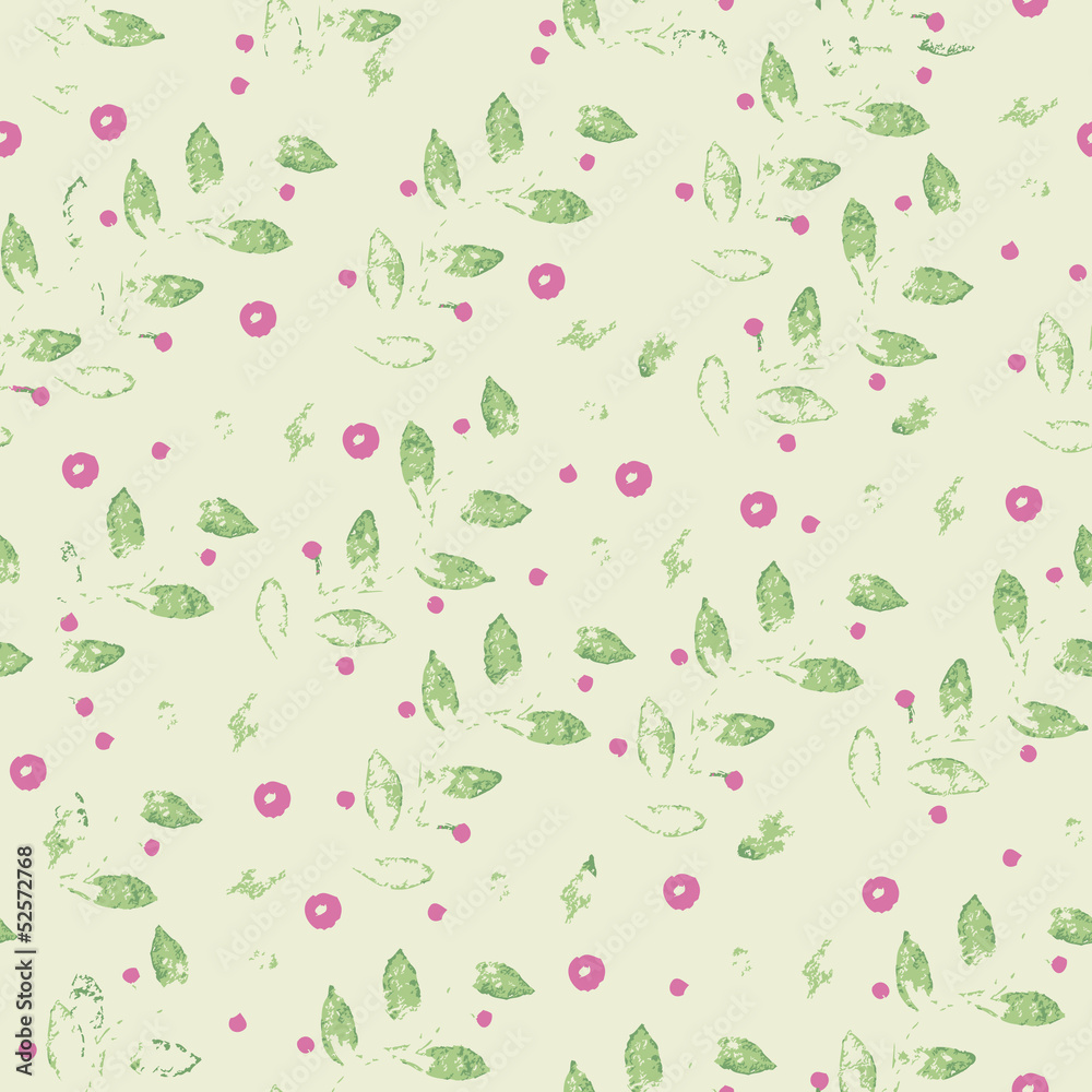 Floral seamless pattern in vector Floral seamless pattern in vector