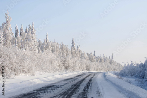 winter road
