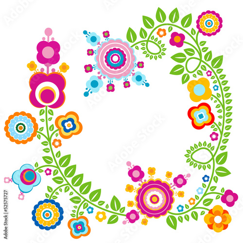 floral card