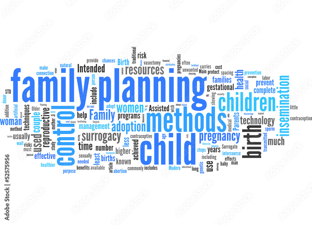 family planning (family, birth, children; tag cloud)