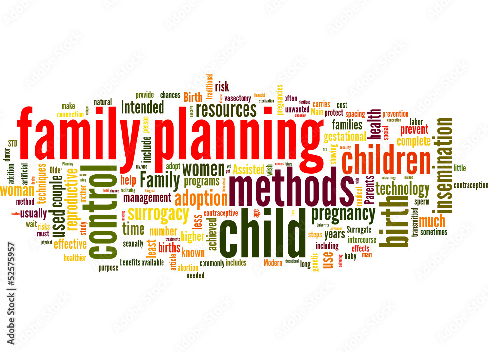 family planning (family, birth, children; tag cloud)