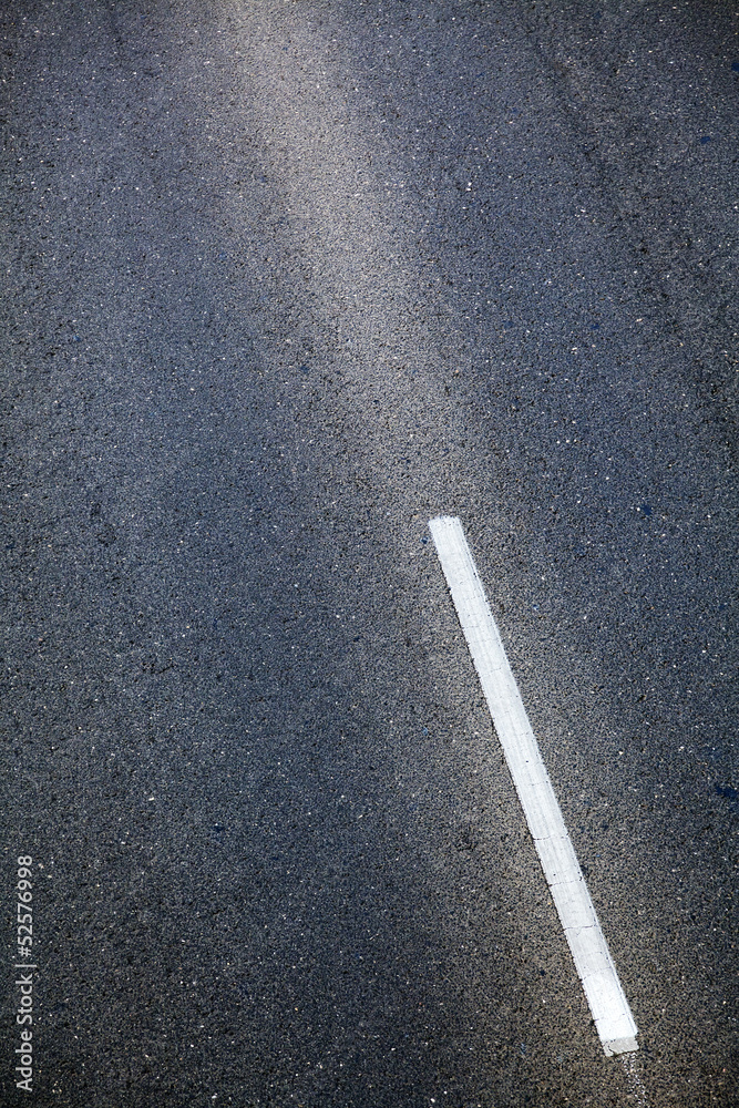 Fototapeta premium Asphalt & Dividing Line