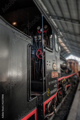 Fototapeta Steam locomotive