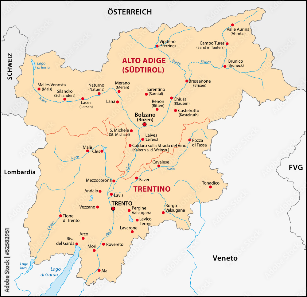 Trentino-Alto Adige, Südtirol