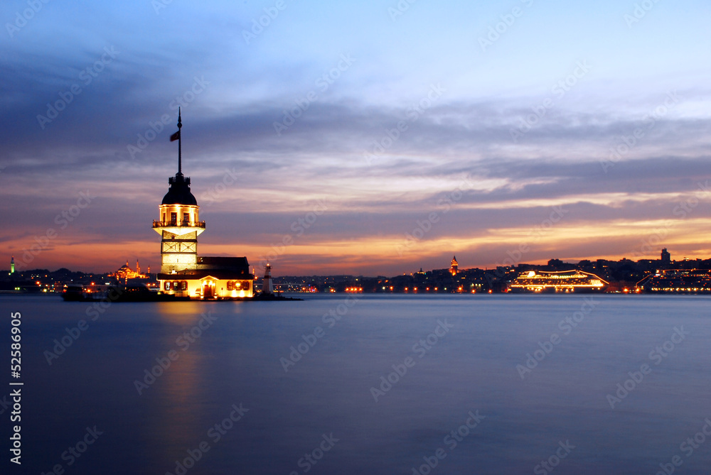 Maiden Tower in istanbul