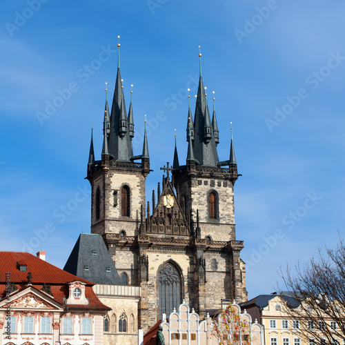 castle in the center of Prague