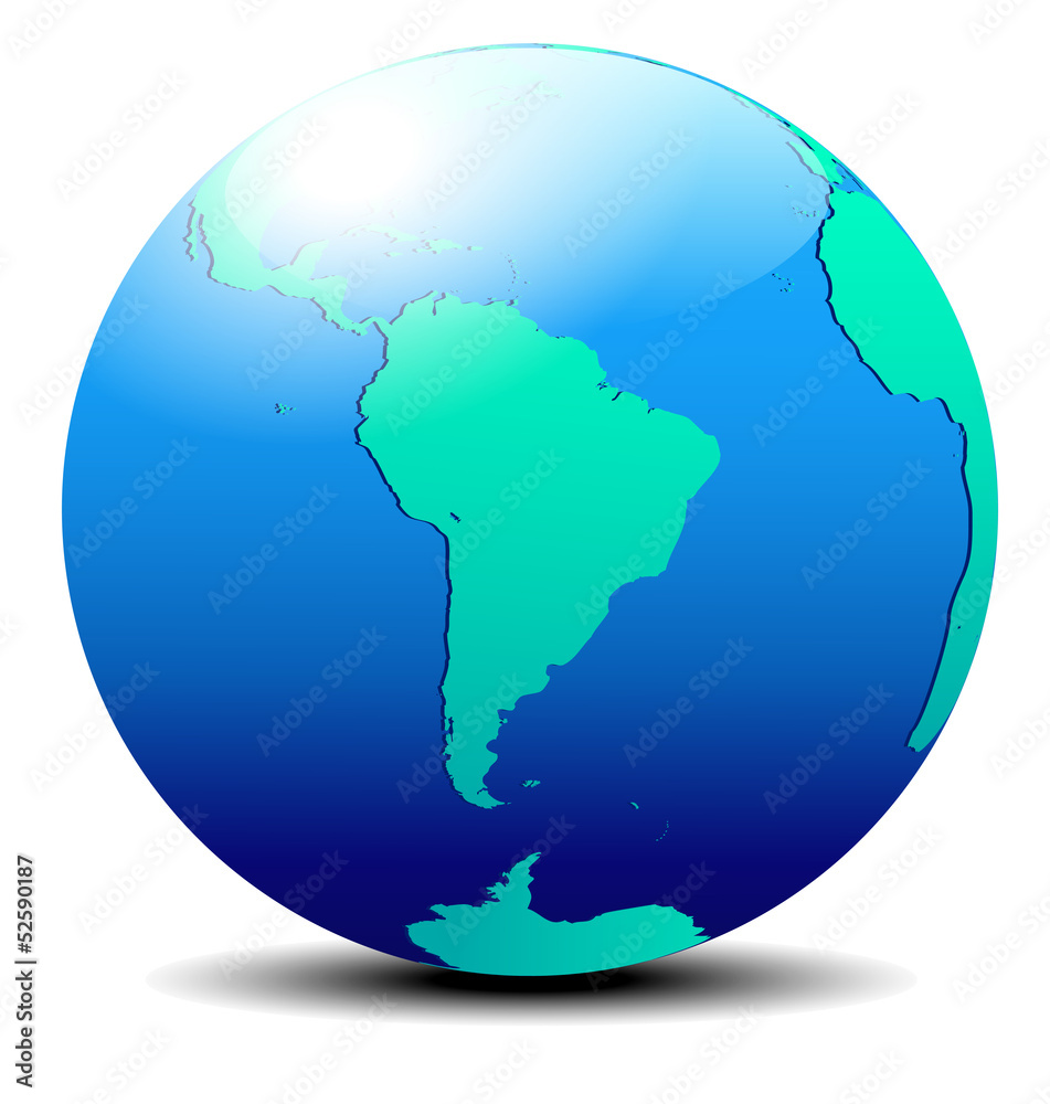 South America Global World