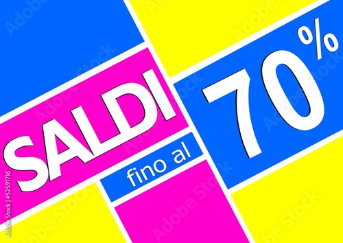 MANIFESTO SALDI