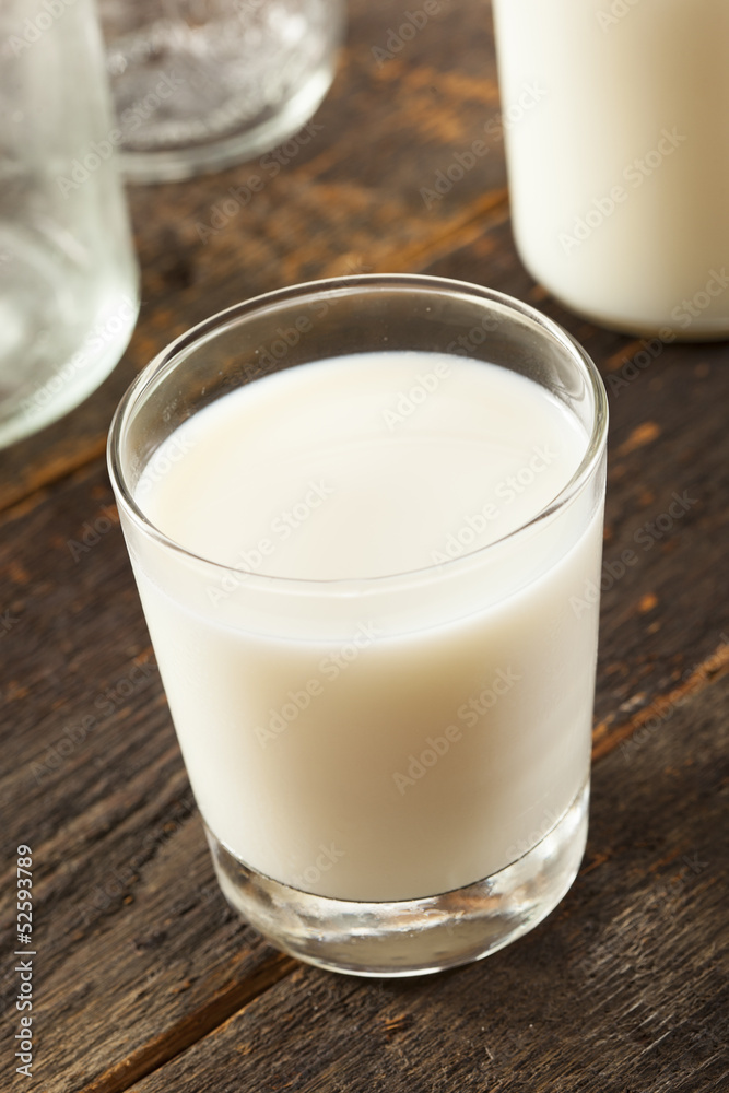 Refreshing White Cold Organic Milk Refreshing White Cold Organic Milk