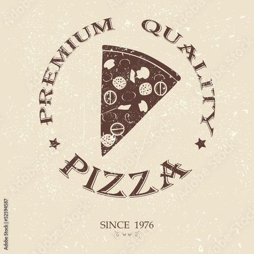 premium pizza vintage