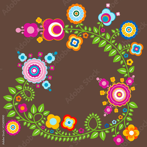 floral card