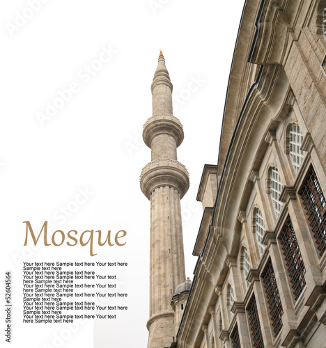Canvas Print The Blue Mosque in Istanbul, Turkey