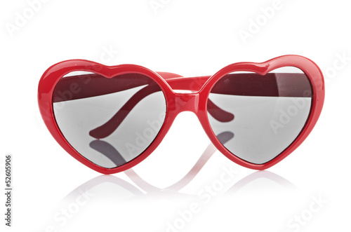 sunglasses like a heart