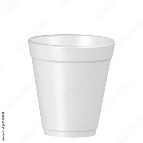 Plastic coffe cup