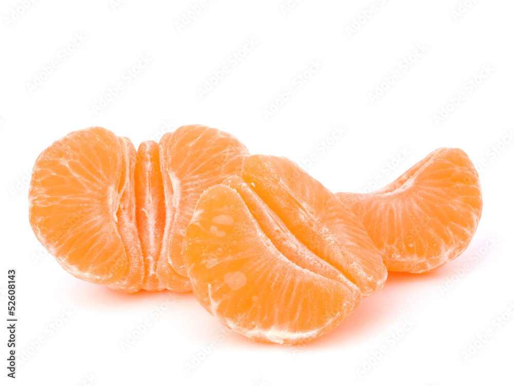 Orange mandarin or tangerine fruit