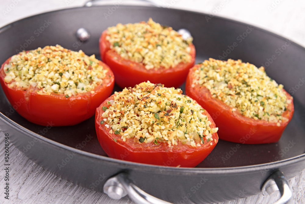 stuffed tomato with breadcrumbs stuffed tomato with breadcrumbs