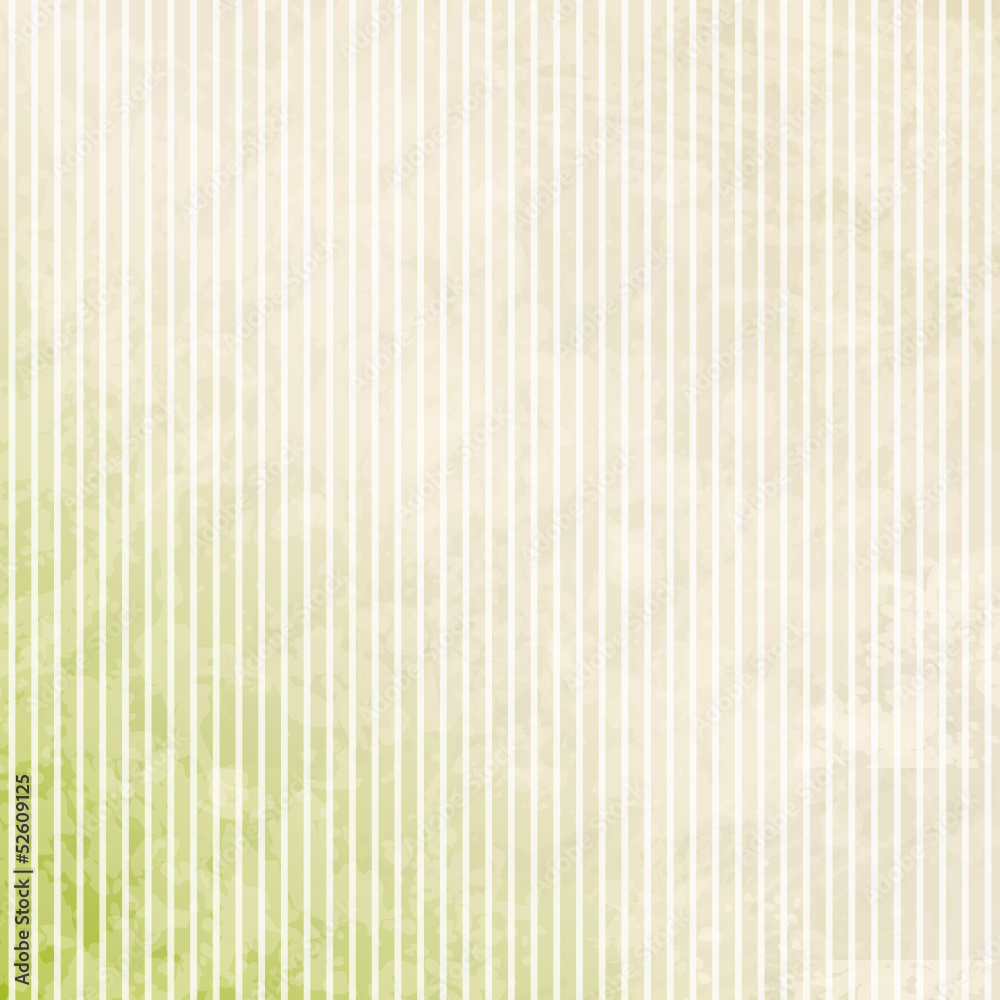 Retro Background Stripes Beige/Green