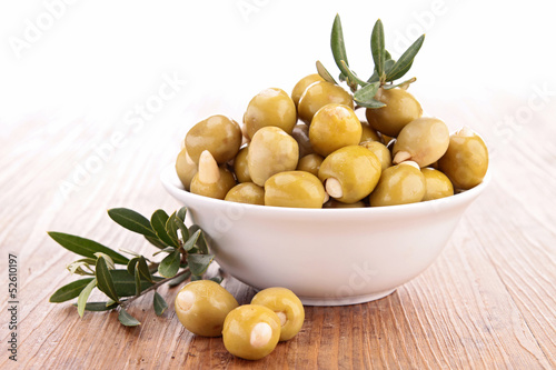 bowl of olive