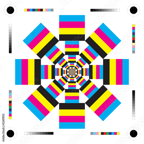 CMYK design art image
