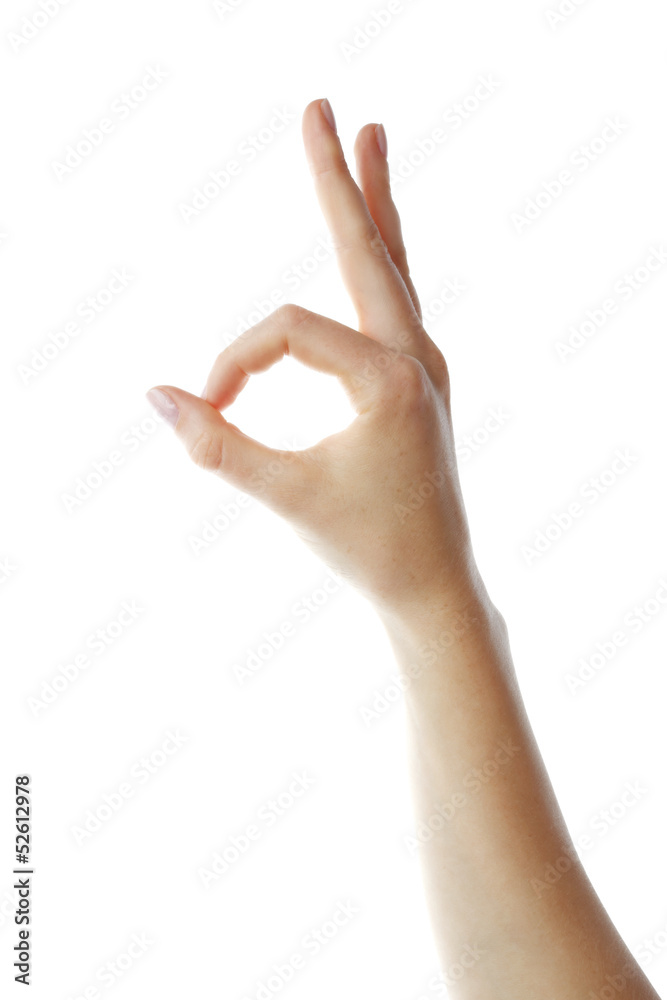 Ok sign Ok sign