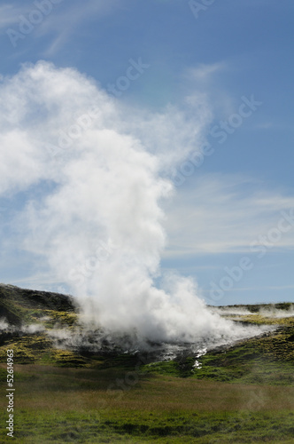 Fumarole in Iceland © Anouk Stricher