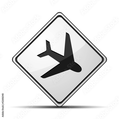 Airport  Hazard Sign