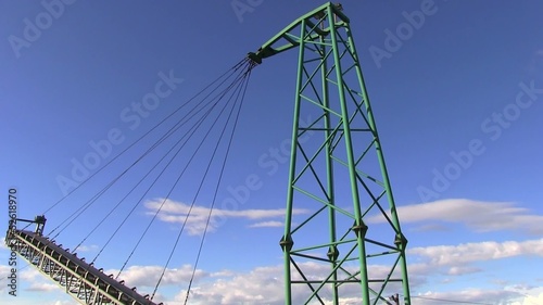 nastro trasportatore sabbia