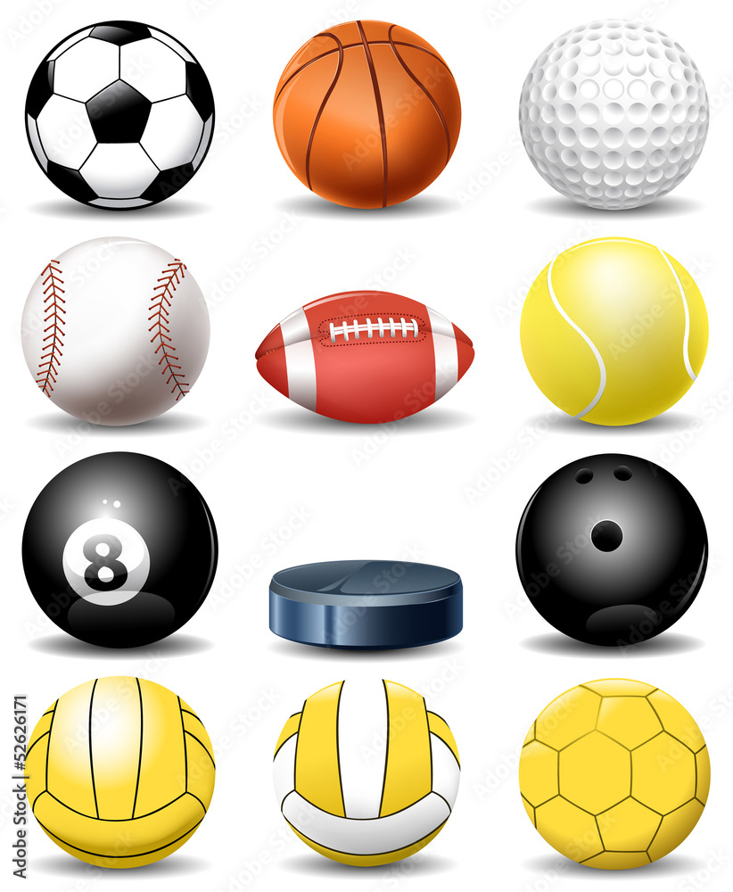 sports ball collection