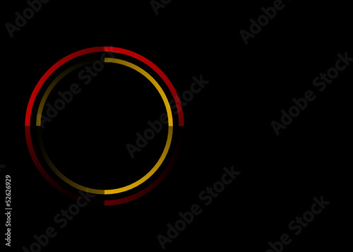 Logo schwarz rot gold