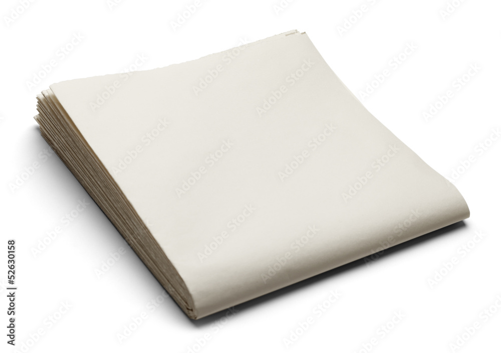 Blank Sunday Paper Blank Sunday Paper