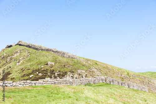 Hadrian's wall, Northumberland, England © Richard Semik
