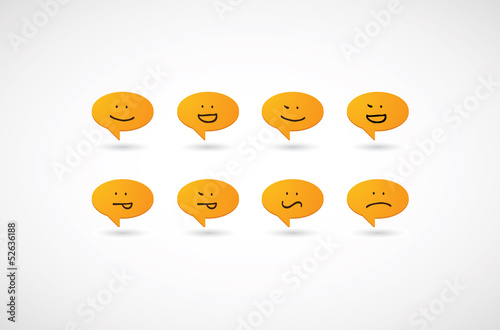 Balloon emoticons