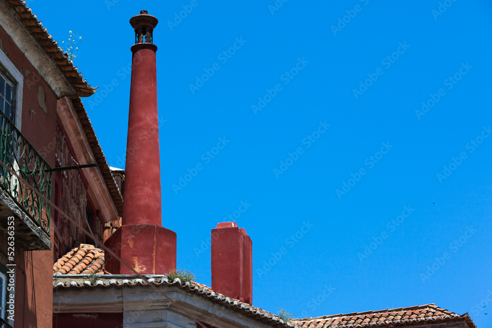 Fotografie Portugiesischer Kamin