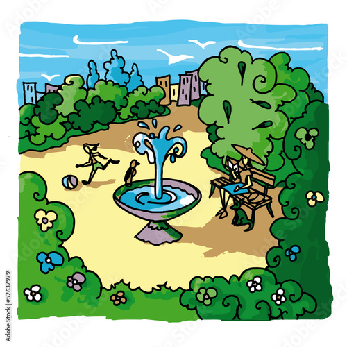Jardin public