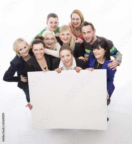 Studentengruppe, freigestellt