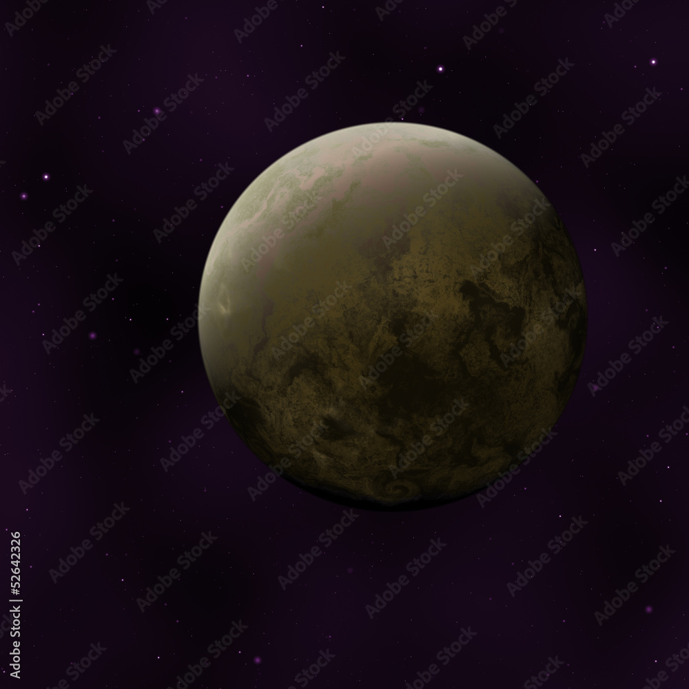 Naklejka premium Planet