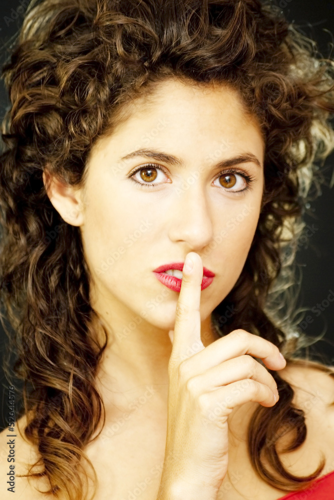 Naklejka premium Attractive woman