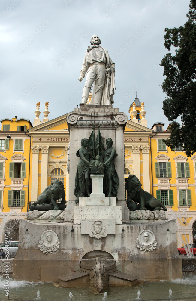 Nice - Garibaldi Statue