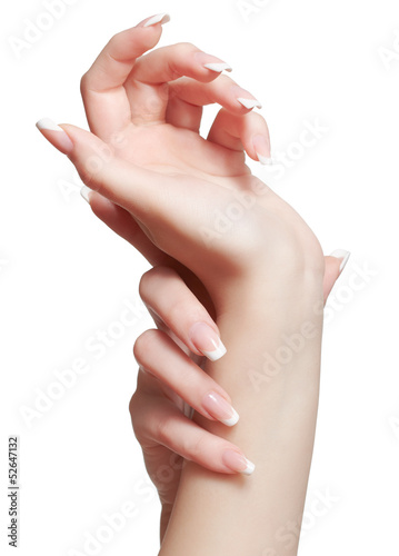 closeup of healthy hands