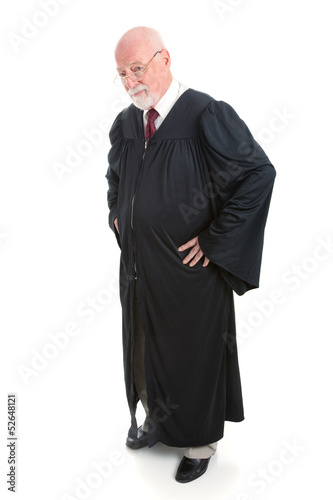 Serious Judge - Full Body