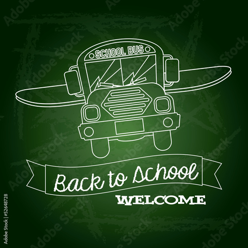 ribbon back to school welcome